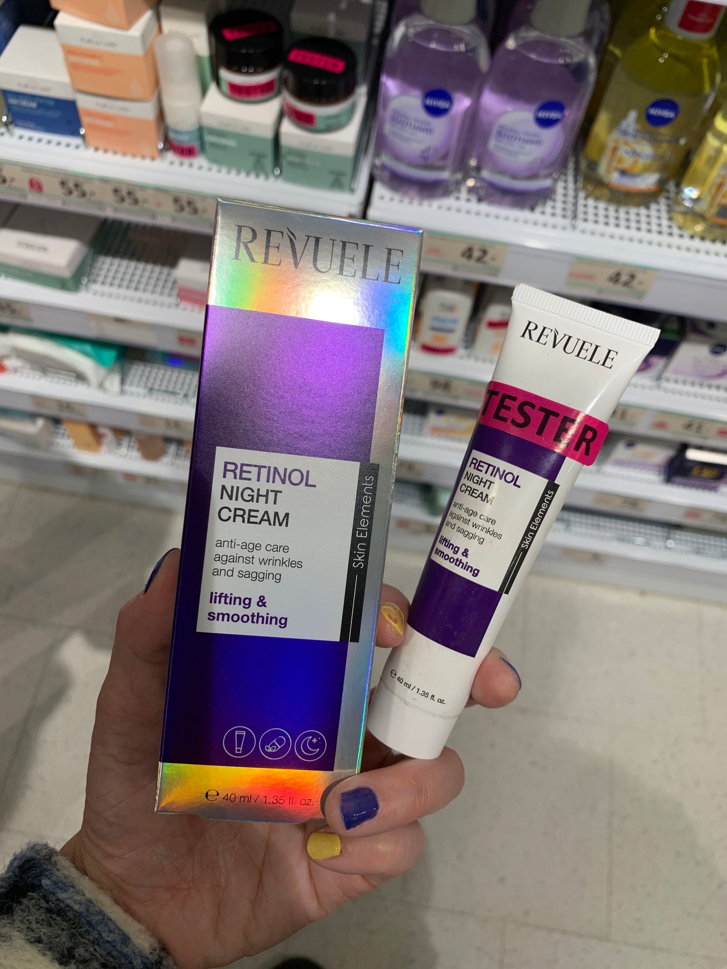 Revuele A醇視黃醇晚霜 40ML - 1click2beauty