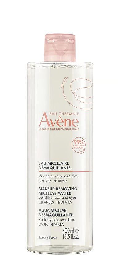 Avene 免沖水防敏卸妝水 400ml - 1click2beauty