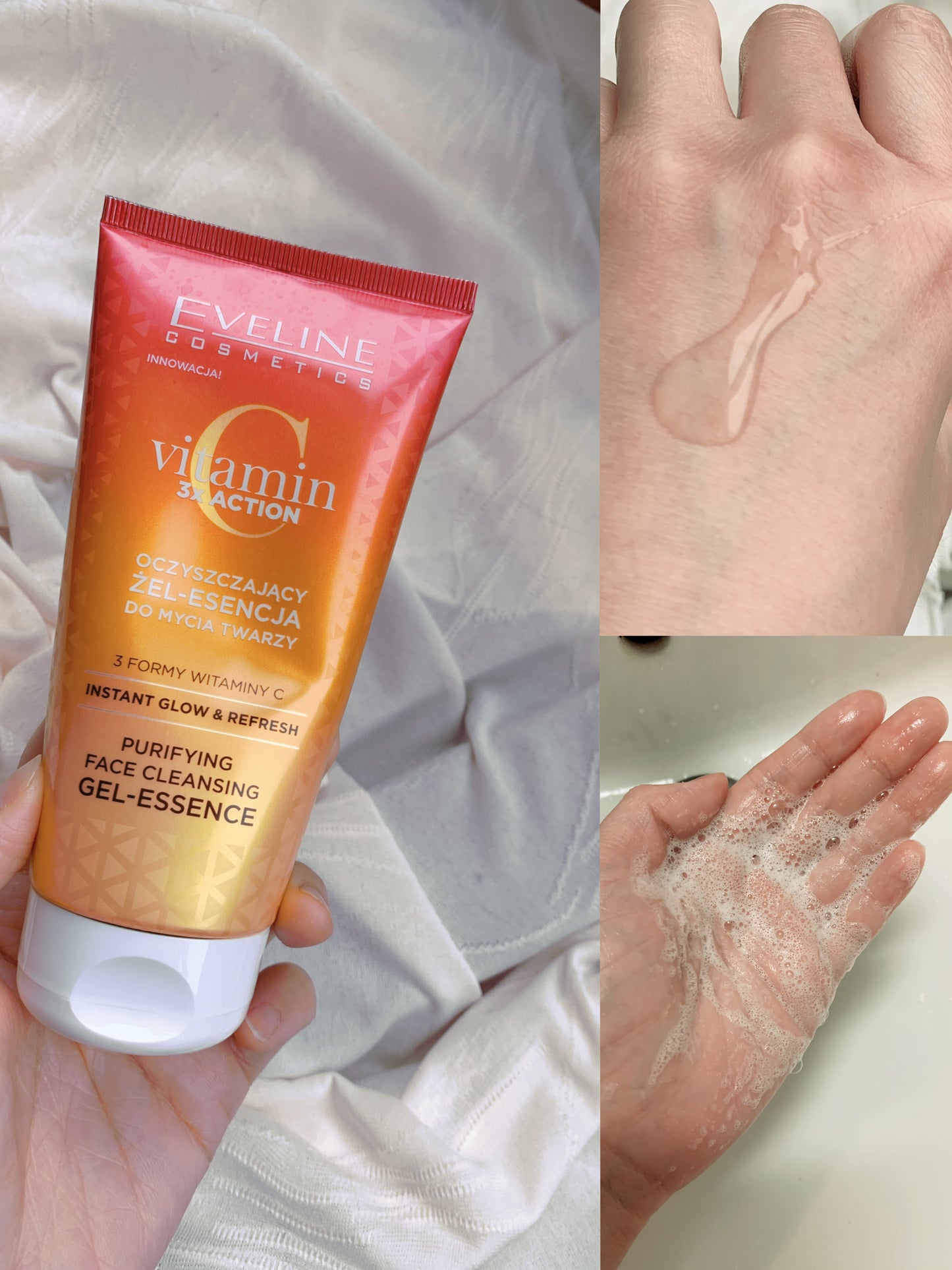 Eveline Vitamin C 3x Action潔顏啫喱精華