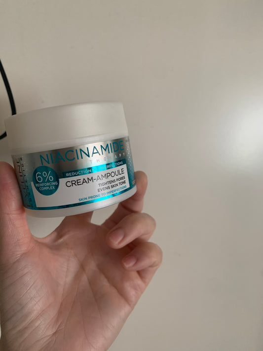 Eveline Cosmetics 煙酰胺精華乳 | 波蘭原裝 | 4%煙酰胺+6%三重果酸 | 控油抗痘縮毛孔三效合一 | 敏感肌適用