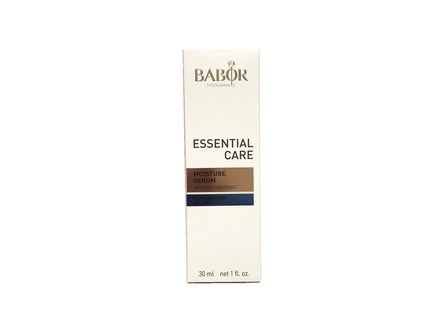 Babor Essential Care Moisture Serum 是一款專為缺水肌膚打造的深層補水精華,富含玻尿酸、維生素 E、蘆薈等成分,能深層補水,鎖住水分,改善乾燥、粗糙等問題,提升肌膚彈性,重現水嫩光澤,讓肌膚重拾健康活力。