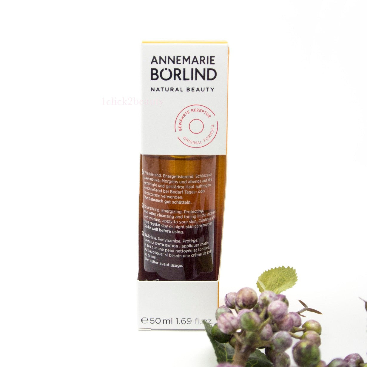 德國ANNEMARIE BÖRLIND 有機橙花能量精華蜜 50ml - 1click2beauty