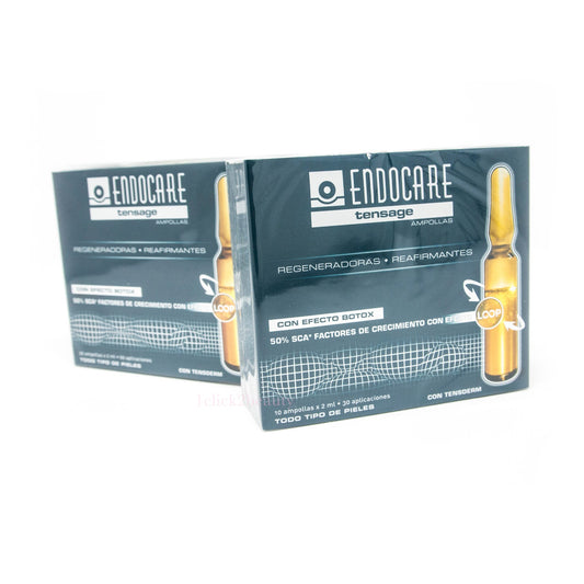 Endocare Tensage Ampoules SCA50,蘊含高濃度 SCA50 因子,有效修復受損肌膚,提升膠原蛋白生成,淡化皺紋,緊緻肌膚,重拾年輕光采!同時,還可改善膚色不均,提亮膚色,讓肌膚恢復健康狀態。體驗奢華護理,喚醒肌膚活力,重返青春!