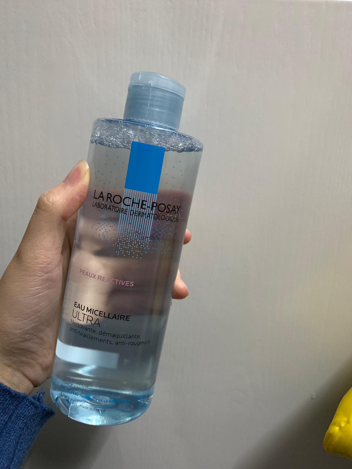 La roche posay eau micellaire ultra 溫泉舒緩低敏卸妝潔膚水 400ML - buy European skincare in Hong Kong - 1click2beauty