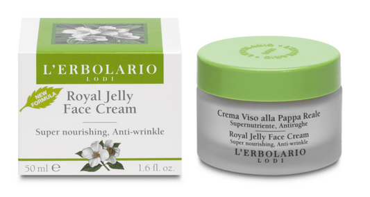 意大利Lerbolario Royal Jelly Face Cream 蜂王漿面霜 50ml - buy European skincare in Hong Kong - 1click2beauty