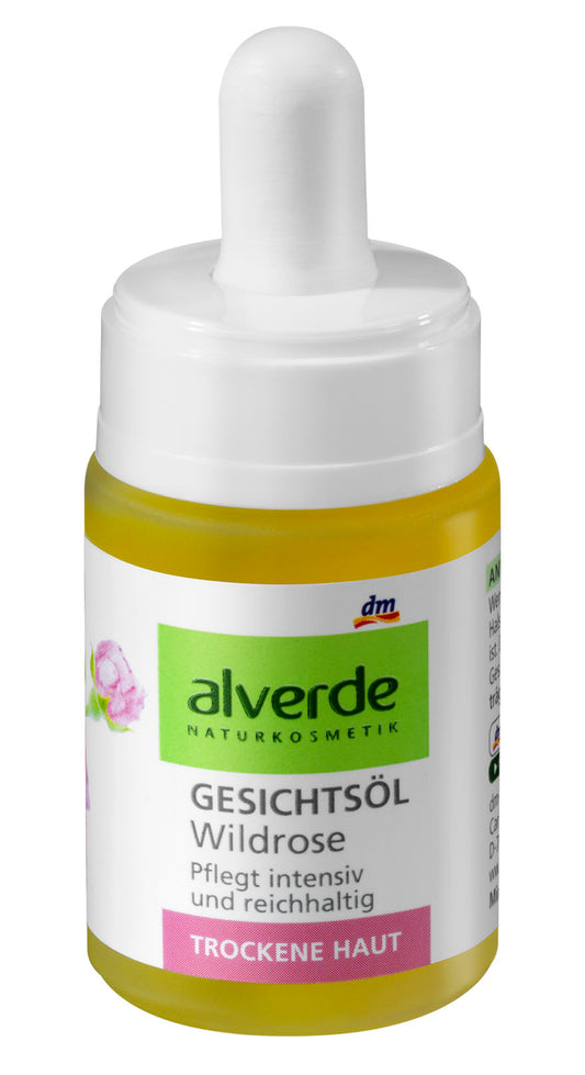 Alverde 有機野玫瑰精華油 15ML - buy European skincare in Hong Kong - 1click2beauty