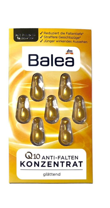 德國BALEA Q10抗皺抗老膠囊 3PACK - 1click2beauty