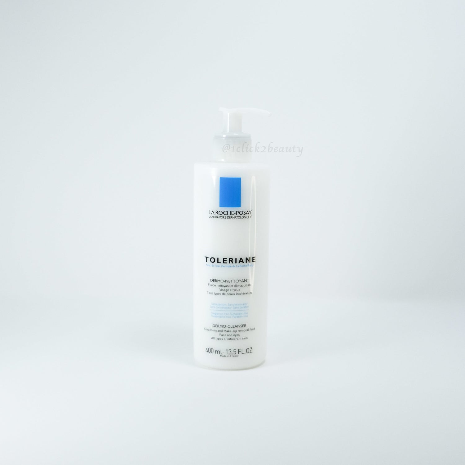  La Roche-Posay Toleriane Dermo Cleanser，為敏感和不耐受肌膚設計的溫和潔面乳。含甘油保濕，無香料、無皂基、無對羥苯甲酸酯，溫和卸妝同時保護肌膚天然屏障。