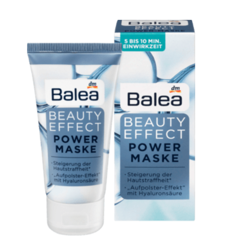 德國Balea Beauty Effect Power Mask玻尿酸面膜霜 50ML - 1click2beauty