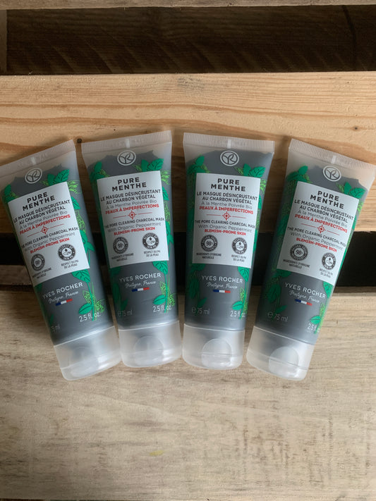 法國第一草本品牌Yves Rocher 有機薄荷毛孔淨化排毒面膜