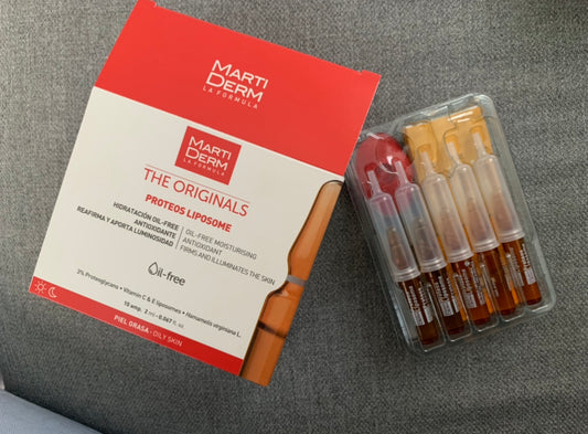 西班牙Martiderm Liposomas 平衡活肌安瓶 10枝x2ml - buy European skincare in Hong Kong - 1click2beauty