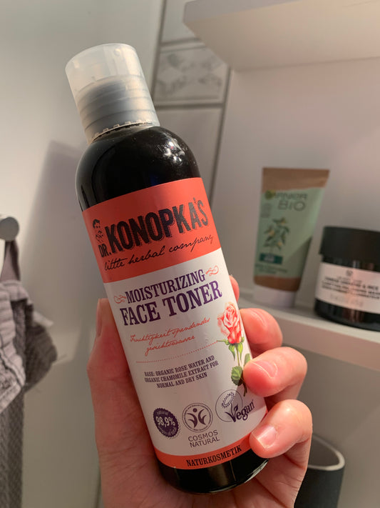 DR. KONOPKA'S Moisturizing Rose Face Toner Normal & Dry Skin 天然玫瑰花保濕爽膚水 250ml - 1click2beauty