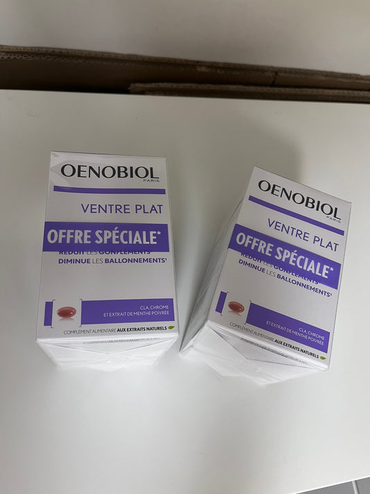  OENOBIOL 紅花纖腩丸，專為減少肚腩脂肪設計。含紅花油萃取物和薄荷精華，有效抑制脂肪形成，促進燃燒多餘脂肪。每天服用，幫助撫平胃腩，舒緩肚脹，清宿便。

