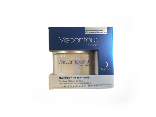 Viscontour Night Cream 玻尿酸晚霜 50ml - 1click2beauty